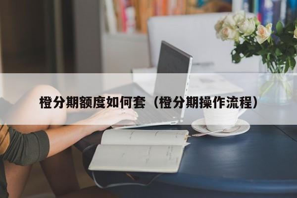 橙分期额度如何套（橙分期操作流程）